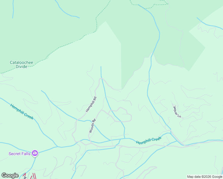 map of restaurants, bars, coffee shops, grocery stores, and more near 4606 Hemphill Road in Waynesville