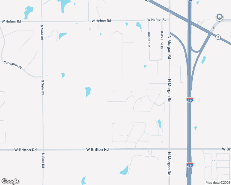 map of restaurants, bars, coffee shops, grocery stores, and more near 10157 Northwest 100th Street in Yukon
