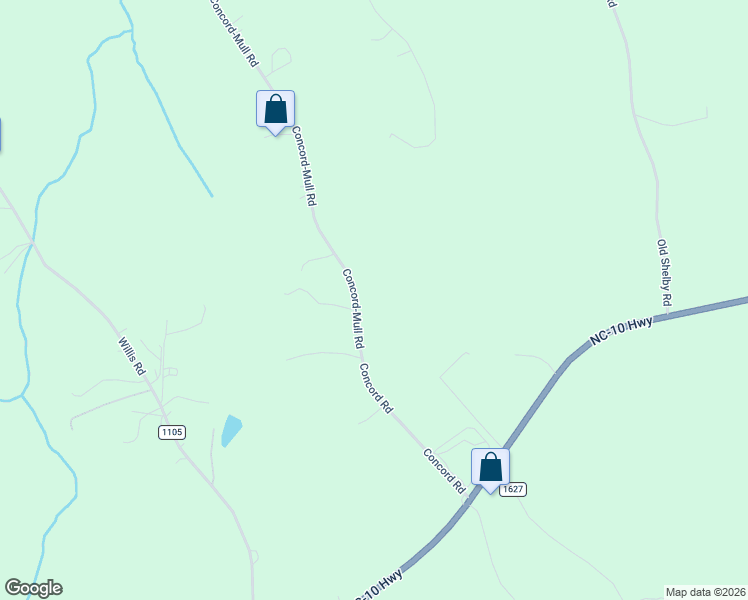 map of restaurants, bars, coffee shops, grocery stores, and more near 9525 Mull Road in Vale
