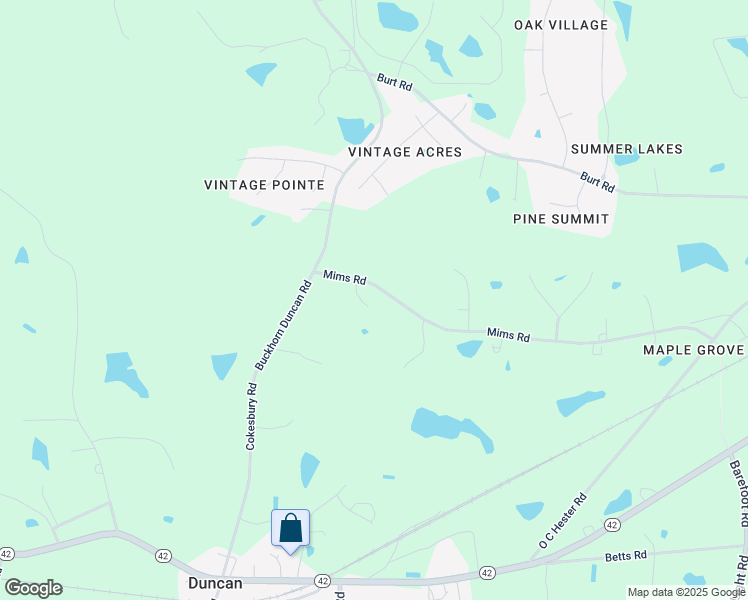 map of restaurants, bars, coffee shops, grocery stores, and more near 604 Darian Woods Drive in Holly Springs