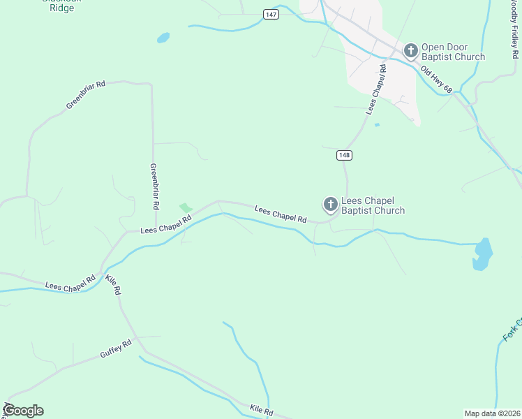 map of restaurants, bars, coffee shops, grocery stores, and more near 304 Lees Chapel Road in Sweetwater