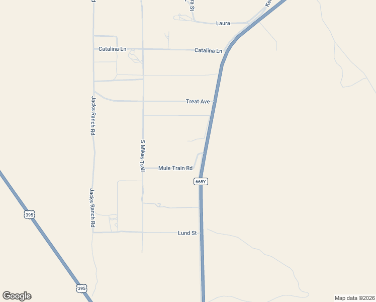 map of restaurants, bars, coffee shops, grocery stores, and more near 2924 Phoenix Street in Randsburg