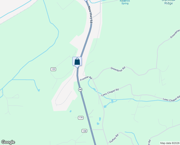 map of restaurants, bars, coffee shops, grocery stores, and more near 125 Creek 150 in Sweetwater