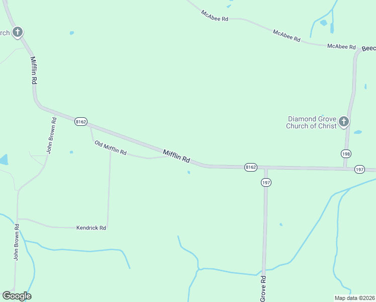map of restaurants, bars, coffee shops, grocery stores, and more near 1959 Mifflin Road in Beech Bluff