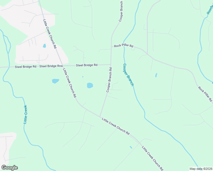 map of restaurants, bars, coffee shops, grocery stores, and more near 285 Cooper Branch Road in Clayton