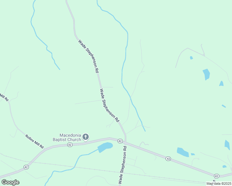 map of restaurants, bars, coffee shops, grocery stores, and more near 2000 Wade Stephenson Road in Holly Springs