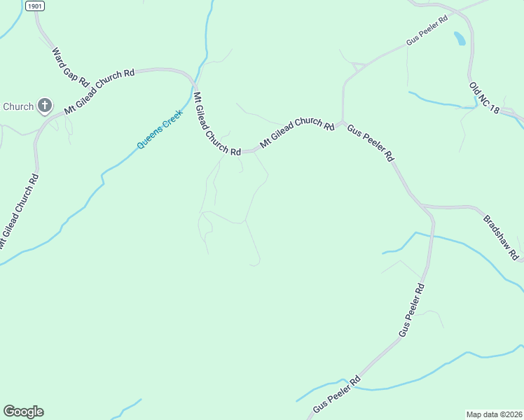 map of restaurants, bars, coffee shops, grocery stores, and more near 8677 Lambs Way in Connelly Springs