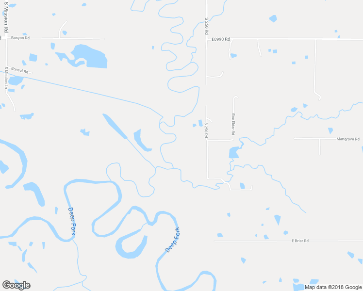map of restaurants, bars, coffee shops, grocery stores, and more near 19549 South 250 Road in Okmulgee