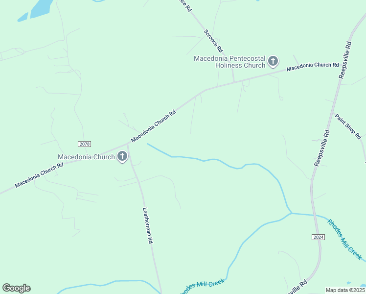 map of restaurants, bars, coffee shops, grocery stores, and more near 4565 Macedonia Church Road in Vale