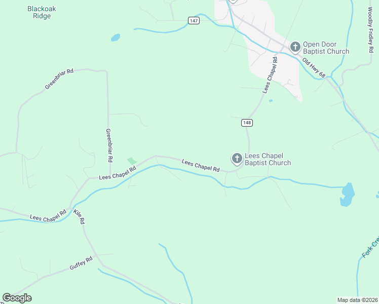 map of restaurants, bars, coffee shops, grocery stores, and more near 304 Lees Chapel Road in Sweetwater