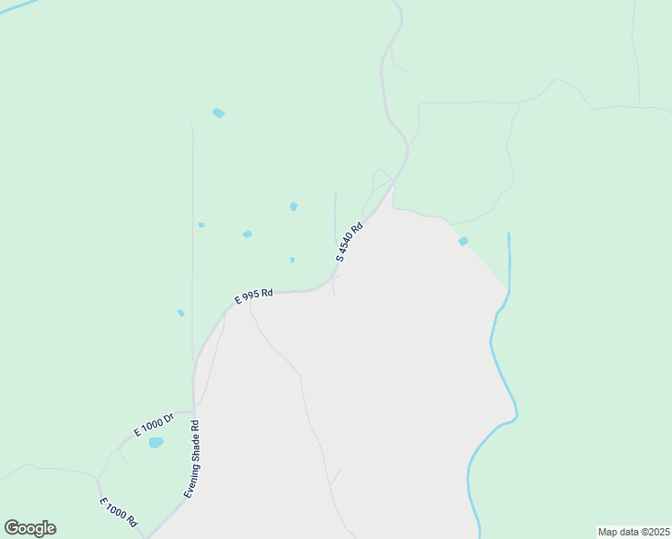 map of restaurants, bars, coffee shops, grocery stores, and more near 453999 East 995 Road in Vian