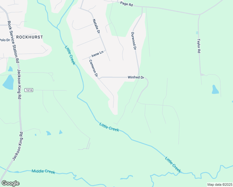 map of restaurants, bars, coffee shops, grocery stores, and more near 293 Cameron Drive in Raleigh