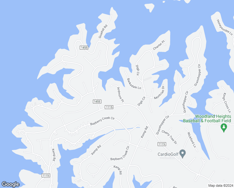 map of restaurants, bars, coffee shops, grocery stores, and more near 125 Ardmore Place in Mooresville