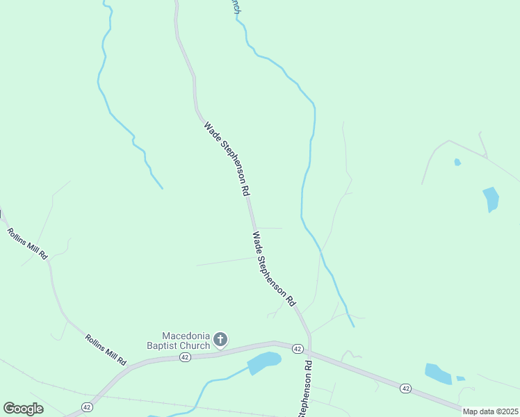 map of restaurants, bars, coffee shops, grocery stores, and more near 2020 Wade Stephenson Road in Holly Springs