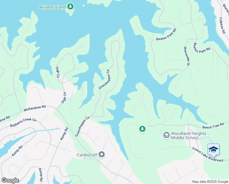 map of restaurants, bars, coffee shops, grocery stores, and more near 433 Grasshopper Circle in Mooresville