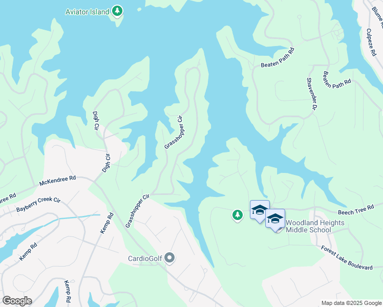map of restaurants, bars, coffee shops, grocery stores, and more near 433 Grasshopper Circle in Mooresville