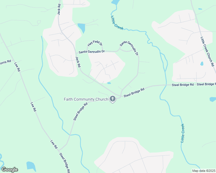 map of restaurants, bars, coffee shops, grocery stores, and more near 158 Jack Road in Clayton