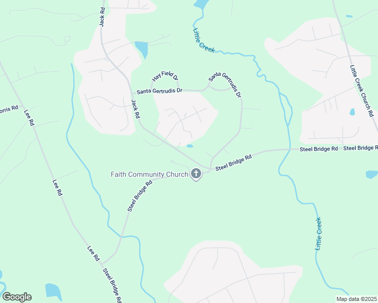 map of restaurants, bars, coffee shops, grocery stores, and more near 158 Jack Road in Clayton