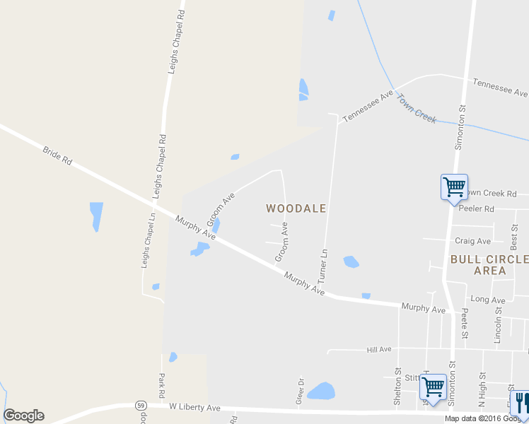 map of restaurants, bars, coffee shops, grocery stores, and more near 308 Woodmont Cove in Covington