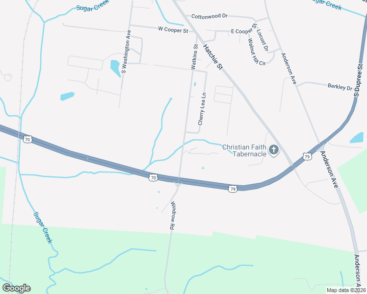 map of restaurants, bars, coffee shops, grocery stores, and more near 568 Windrow Road in Brownsville