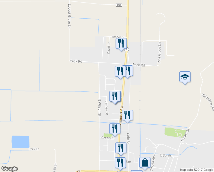 map of restaurants, bars, coffee shops, grocery stores, and more near 409 Jones Street in Harrisburg