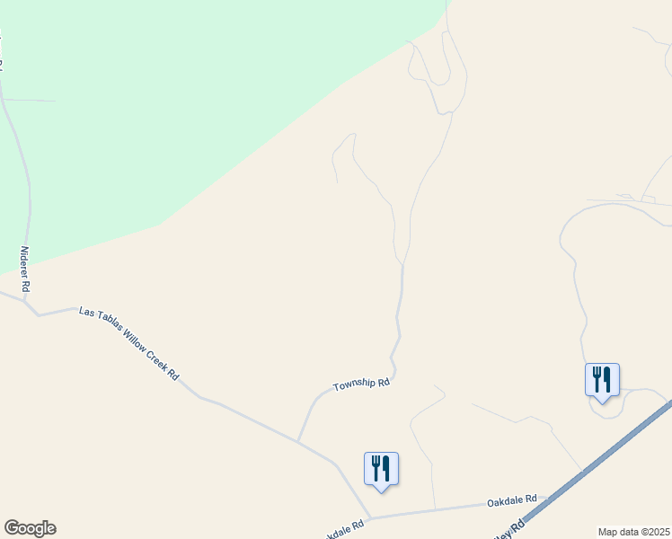 map of restaurants, bars, coffee shops, grocery stores, and more near 2867 Township Road in Paso Robles