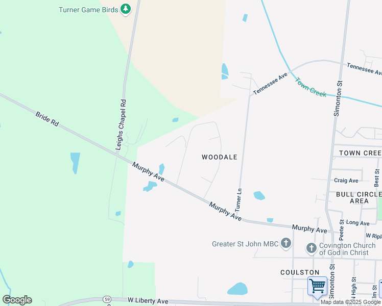 map of restaurants, bars, coffee shops, grocery stores, and more near 308 Woodmont Cove in Covington