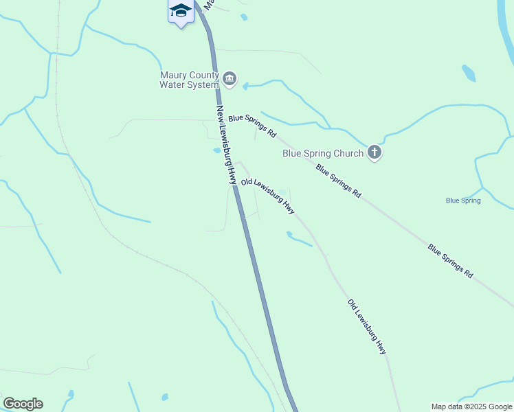map of restaurants, bars, coffee shops, grocery stores, and more near New Lewisburg Highway Trailer Park in Columbia