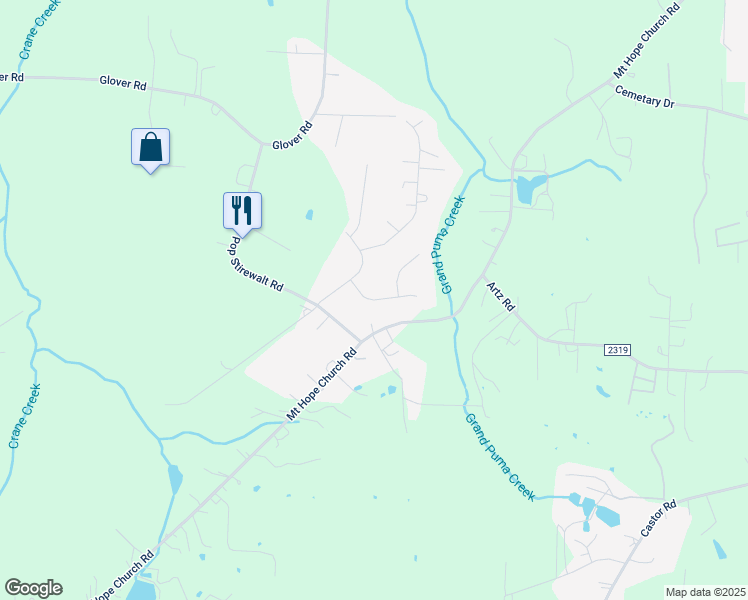 map of restaurants, bars, coffee shops, grocery stores, and more near 1060 Stoney Creek Drive in Salisbury