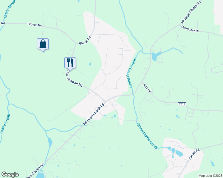 map of restaurants, bars, coffee shops, grocery stores, and more near 1070 Stoney Creek Drive in Salisbury