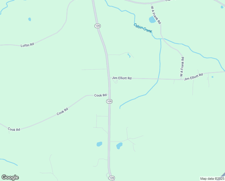 map of restaurants, bars, coffee shops, grocery stores, and more near 23830 North Carolina 109 in Denton