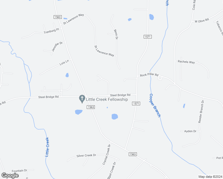 map of restaurants, bars, coffee shops, grocery stores, and more near 604 Birchwood Court in Clayton