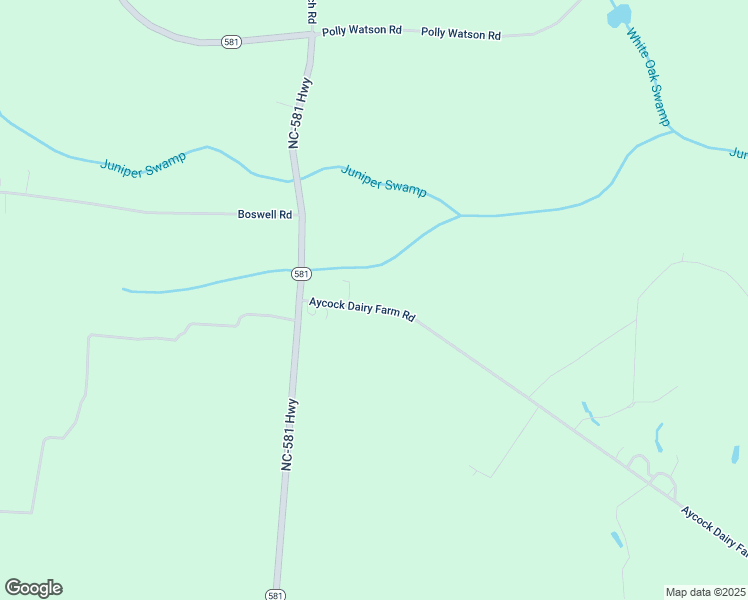 map of restaurants, bars, coffee shops, grocery stores, and more near 1228 Aycock Dairy Farm Road in Fremont