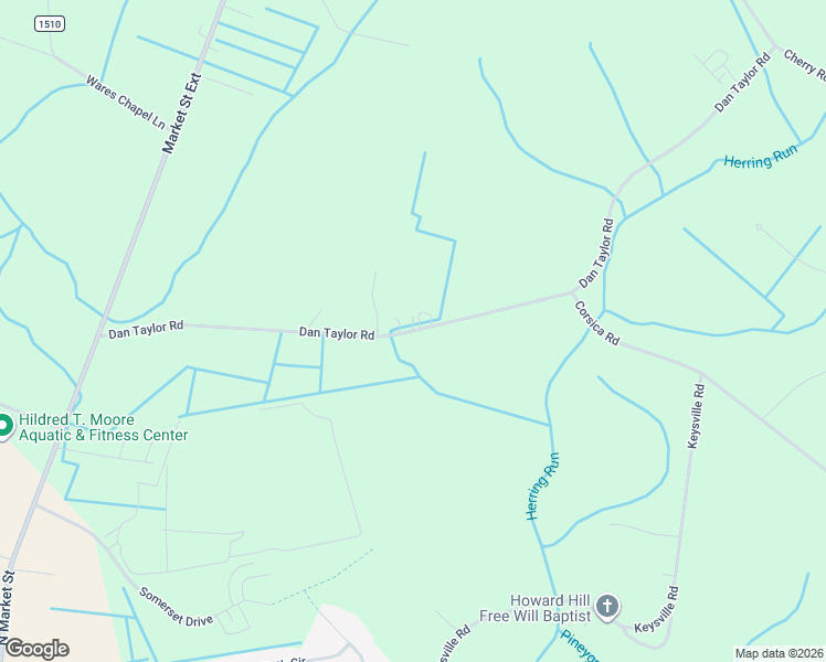 map of restaurants, bars, coffee shops, grocery stores, and more near Dan Taylor Road in Washington