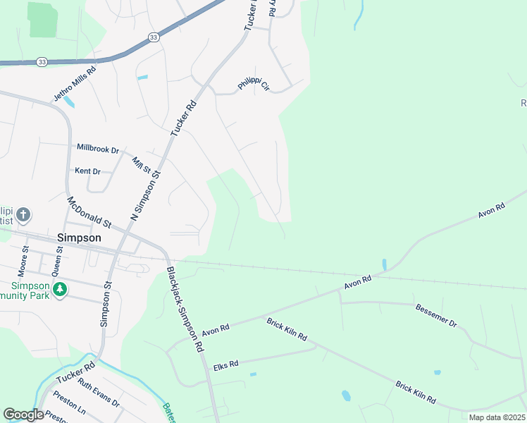 map of restaurants, bars, coffee shops, grocery stores, and more near 598 Arden Ridge Drive in Grimesland