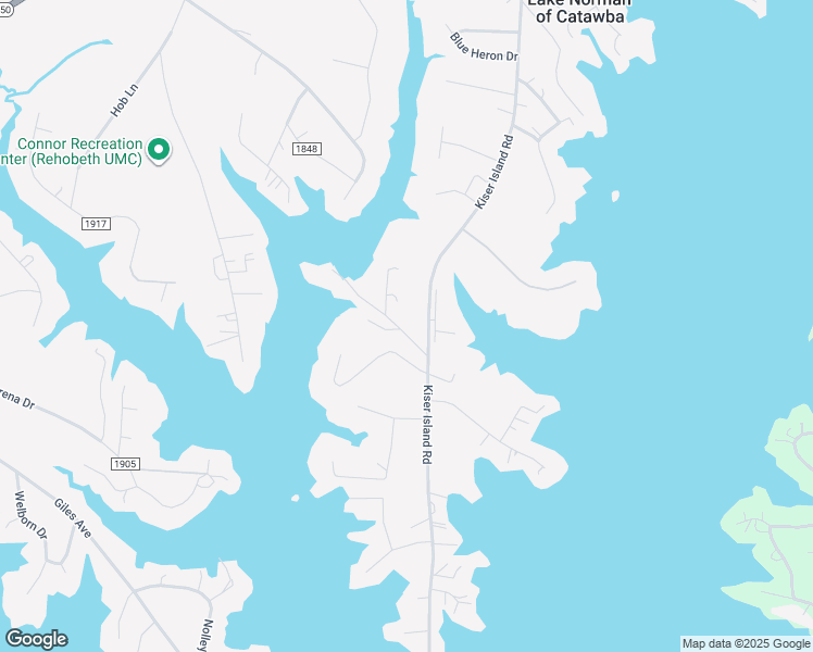map of restaurants, bars, coffee shops, grocery stores, and more near 8544 Babe Drive in Lake Norman of Catawba