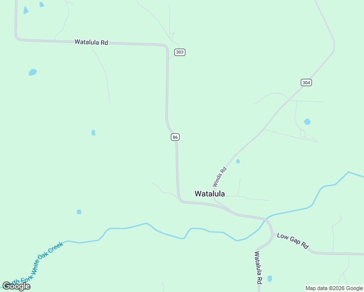 map of restaurants, bars, coffee shops, grocery stores, and more near 13576 Watalula Road in Ozark