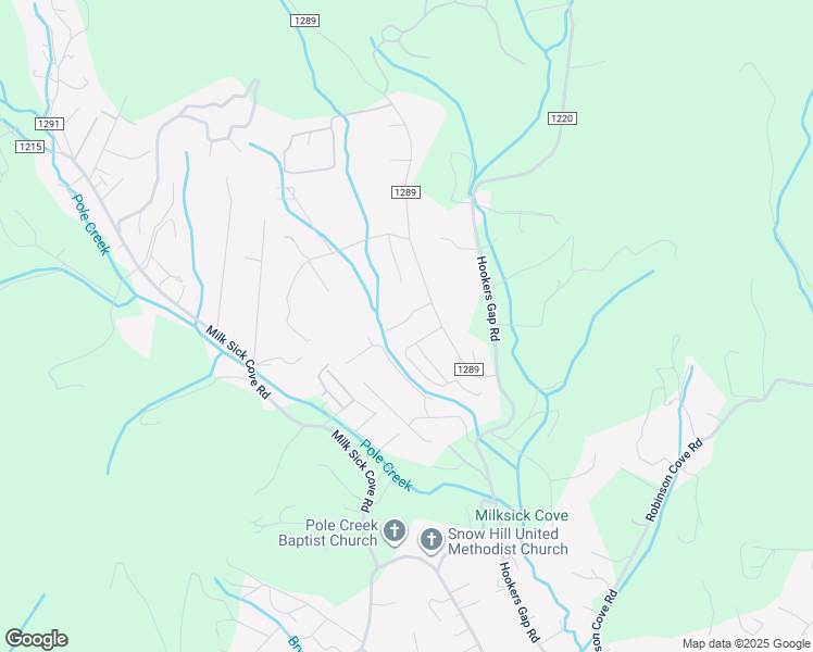 map of restaurants, bars, coffee shops, grocery stores, and more near 23 Sunny Knoll Acres in Candler