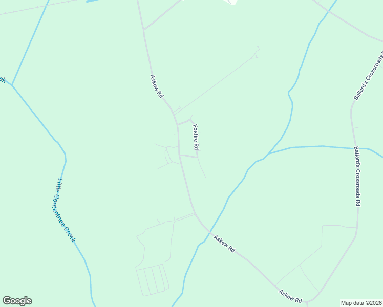 map of restaurants, bars, coffee shops, grocery stores, and more near 2672 Foxfire Road in Farmville