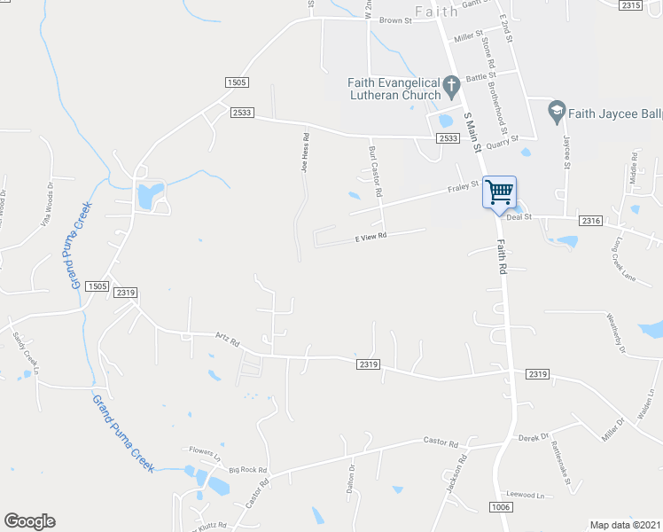 map of restaurants, bars, coffee shops, grocery stores, and more near 775 East View Road in Salisbury