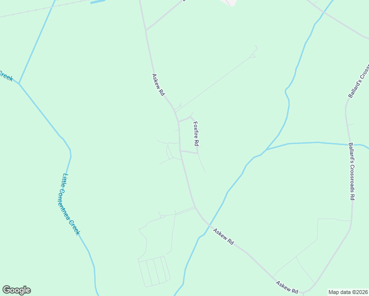 map of restaurants, bars, coffee shops, grocery stores, and more near 2672 Foxfire Rd in Farmville