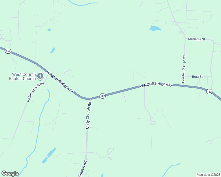 map of restaurants, bars, coffee shops, grocery stores, and more near 7280 West North Carolina 152 Highway in Mooresville