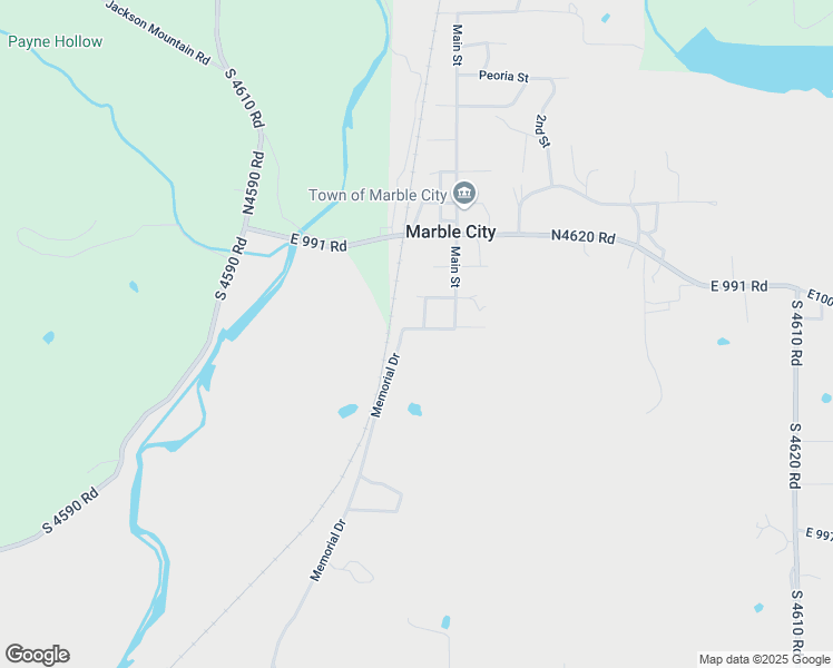 map of restaurants, bars, coffee shops, grocery stores, and more near 203 West Chickasaw Avenue in Marble City