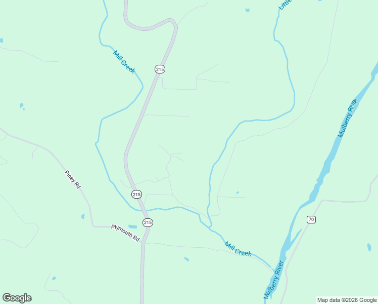 map of restaurants, bars, coffee shops, grocery stores, and more near 13849 Wilson Lane in Mulberry