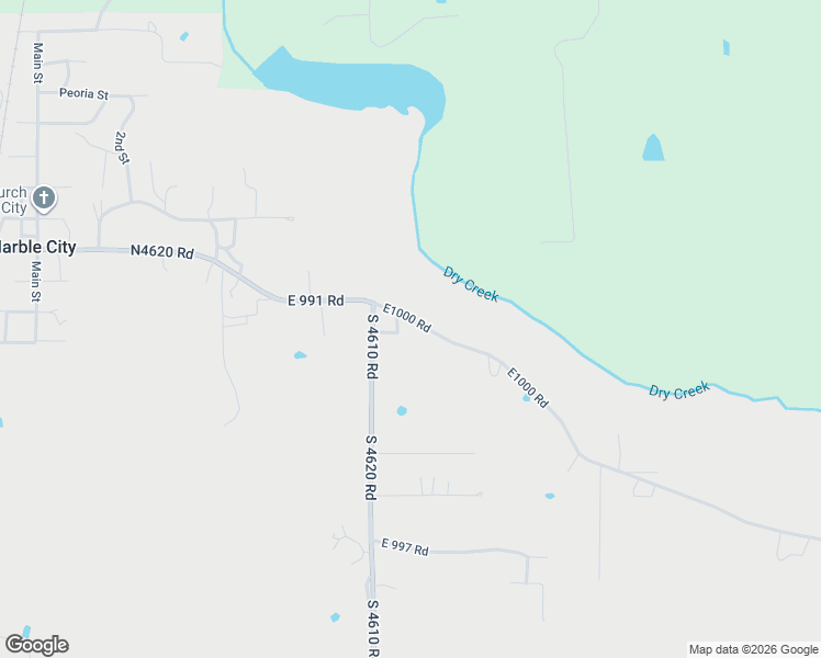 map of restaurants, bars, coffee shops, grocery stores, and more near 461012 East 995 Road in Sallisaw