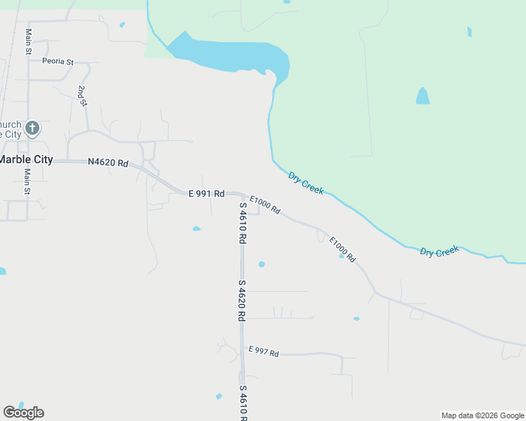 map of restaurants, bars, coffee shops, grocery stores, and more near 461012 East 995 Road in Sallisaw