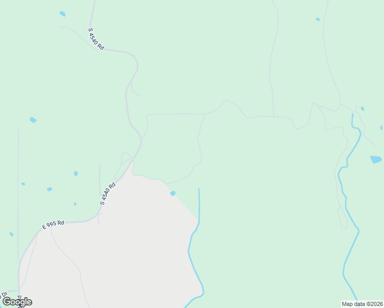 map of restaurants, bars, coffee shops, grocery stores, and more near 454381 East 993 Road in Vian