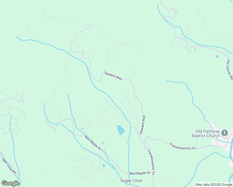 map of restaurants, bars, coffee shops, grocery stores, and more near 510 Forest Hill Road in Waynesville