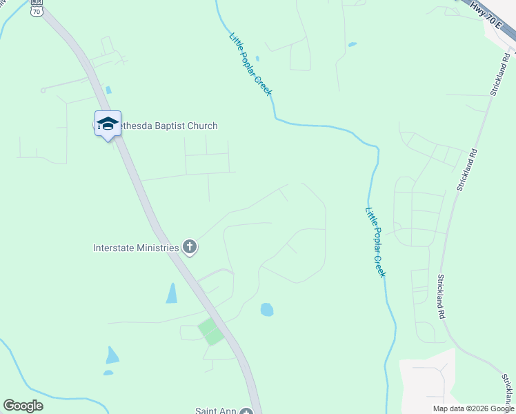 map of restaurants, bars, coffee shops, grocery stores, and more near 400 Rubert Avenue in Clayton