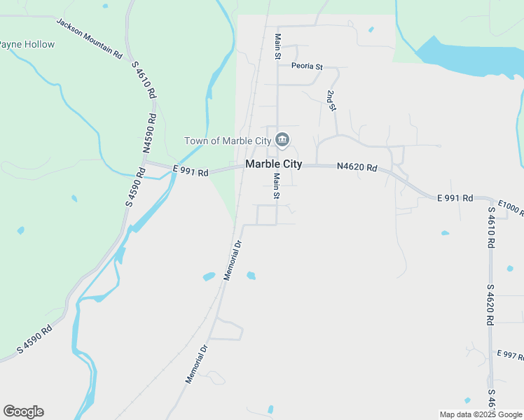 map of restaurants, bars, coffee shops, grocery stores, and more near 203 West Chickasaw Avenue in Marble City
